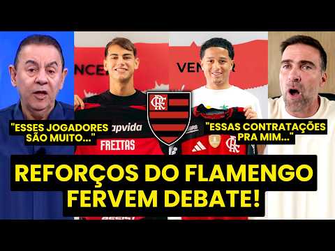 “EU JURO! Essas CONTRATAÇÕES DO FLAMENGO pra mim foram…” | ANTHONY VALENCIA e JOAQUÍN FREITAS