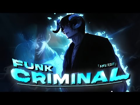 Funk Criminal - Toji Fushiguro " BLACK SHEEP " | Jujutsu Kaisen [Edit/AMV]!
