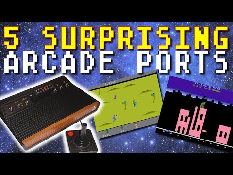 5 Surprising Atari 2600 Arcade Ports! Commando, Rampage, Double Dragon!