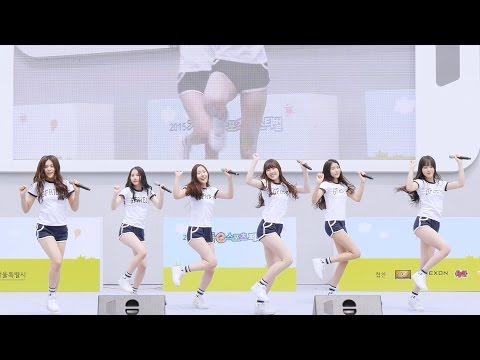 [150502] 여자친구 GFRIEND - 하얀마음 White (e스포츠 가족 페스티벌) 4K 직캠/fancam by PIERCE