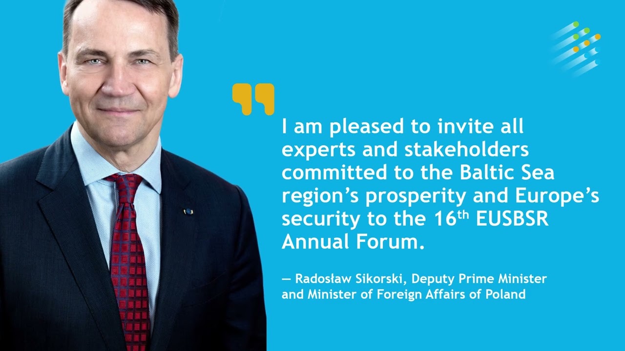 Invitation Sikorski EUSBSR AF 2025