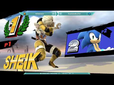 Sink or Swim 94 WR3 - K9sbruce (Sheik) vs Toastandbutter (Sonic)