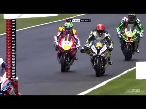 British Superbikes  race 1=Brands Hatch 2019 06 16