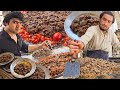 Tawa Fry Kaleji Recipe | Mutton Fried Liver Making | Street Food Peshawari Masala Tawa Kaleji Fry
