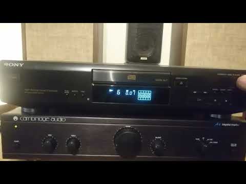Sony CDP-XE310 CD Player and Cambridge Audio A1 Amplifier