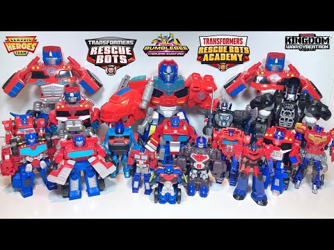 Transformers Optimus Prime UPDATE! Rescue Bots, War for Cybertron, Cyberverse, 1-Step, and more!