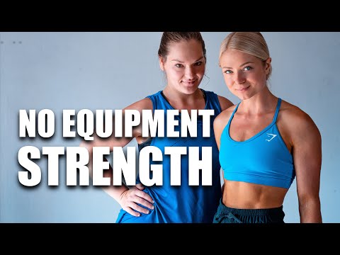 20 MIN FULL BODY WORKOUT at Home | No Equipment & No Jumping I stronger together series DAY 4