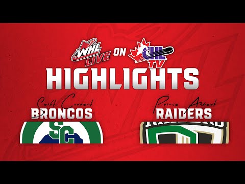 Swift Current Broncos at Prince Albert Raiders 1/17 | WHL Highlights 2024-25