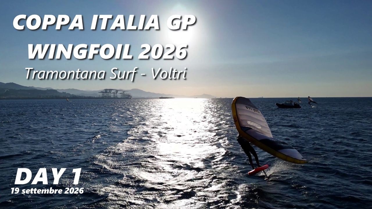 Coppa Italia GP Wing Foil 2026 Voltri - prima giornata