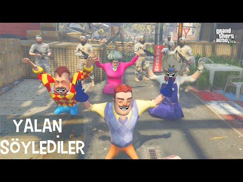 YALAN SÖYLEDİLER . BİZİ KANDIRDILAR 😱 GTA 5  Dark Riddle - Scary Teacher - Ice Screm