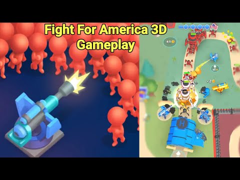 Fight For America Defense War Game Gameplay - YouTube