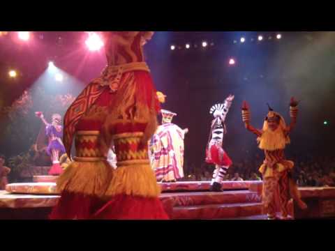 Festival of the Lion King 12/3/16 (Elephant Section) FINALE - Part 4