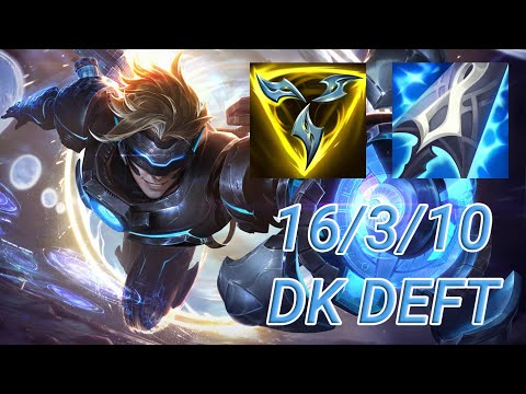 DK Deft Ezreal ADC VS Kalista | KR Challenger Patch 13.20