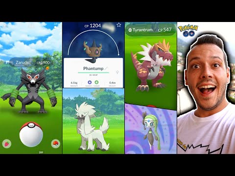 ZARUDE IN POKÉMON GO + NUOVI LEGGENDARI SHINY