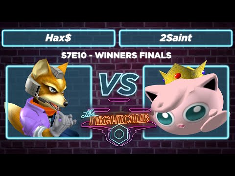 The Nightclub S7E10: Hax$ vs 2Saint - Winners Finals SSBM