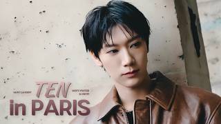 ˚₊‧꒰ა💜보라색이랑 핑크가 메인 포인트🩷໒꒱ ‧₊˚ TEN in Paris | SAINT LAURENT MEN’S WINTER 26 SHOW Behind