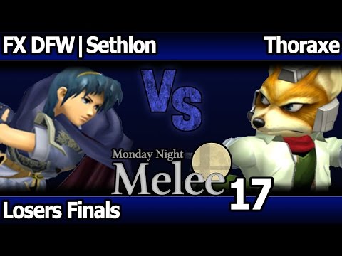 MNM17 Melee - FX DFW Sethlon (Marth) vs Thoraxe (Fox) - Losers Finals