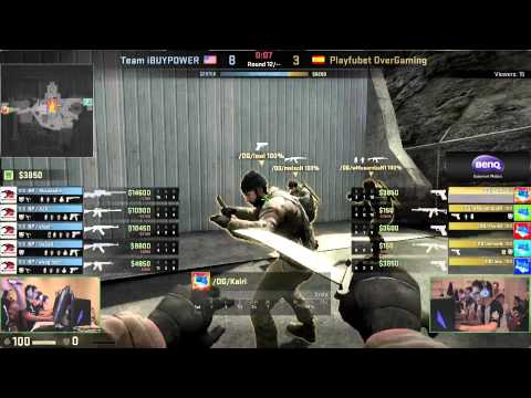 iBUYPOWER vs OverGaming at ESEA CS:GO Invite LAN Season 16 (Map 2 de_nuke)