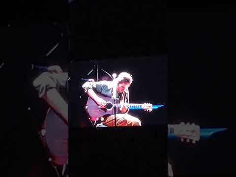 Willie Nelson & Son Micah Nelson known as "Particle Kid performing "  Bullshi_."  on tour together.