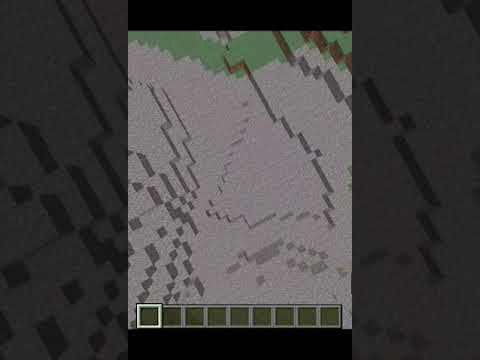 Glorious OP - Gravel on every MOUNTAIN #shorts #minecraft