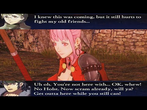 Fire Emblem Warriors: Three Hopes - Lorenz, Ignatz, & Balthus vs Hilda Unique Dialogue