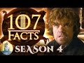 107 Game of Thrones Season 4 Facts YOU Should Know (@Cinematica)
