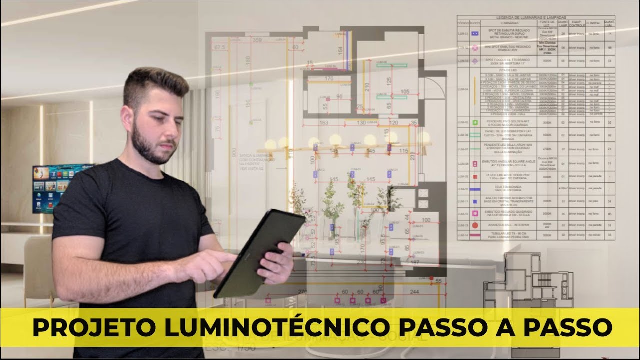 PROJETO LUMINOTÉCNICO PASSO A PASSO