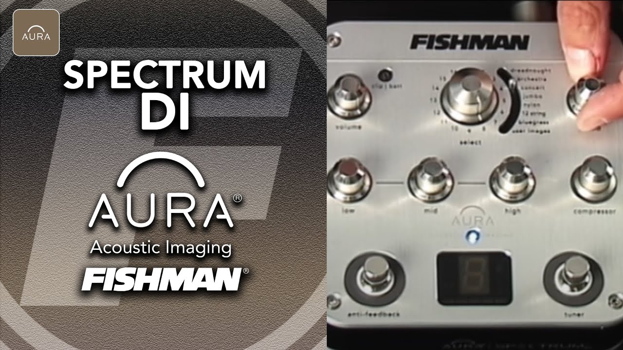 安いそれに目立つ FISHMAN フィッシュマン Aura Spectrum DI Preamp ...
