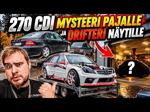 270 CDI MYSTEERI PAJALLE JA DRIFTERI NÄYTILLE 