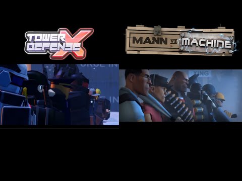 Man VS. Steel & Mann VS. Machine Trailers comparison [TDX and TF2]