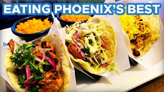 Eating Phoenix's Best Food! (Best Tacos & Restaurants in Phoenix Tour)