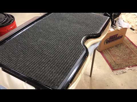 1968 Firebird fold down rear seat installation