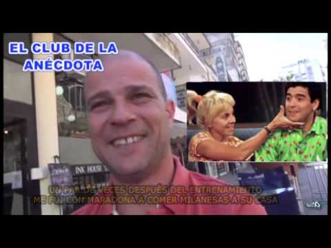 ANÉCDOTA FERNANDO PACINI - MARADONA - del 36 de 100 X 100 PERGAMINO