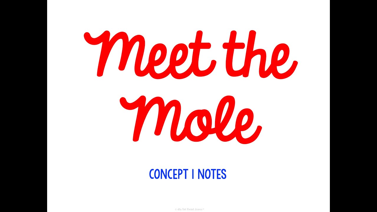 Unit 6 Stoichiometry Concept 1 Notes