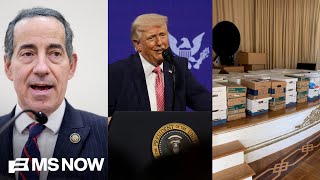 Top Dem slams DOJ for 'staying secret' on reports of Trump hoarding classified documents