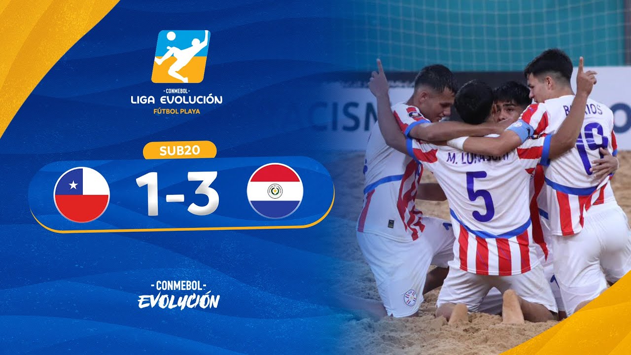 HIGHLIGHTS | CHILE vs. PARAGUAY | CONMEBOL LIGA EVOLUCIÓN FÚTBOL PLAYA - ZONA SUR | SUB20