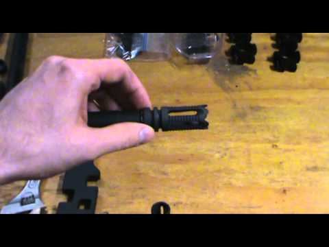 LMT Standard 16 AR-15 Yankee Hill Phantom Flash Hider Install