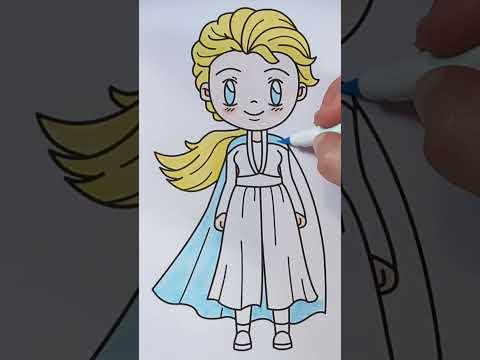 Frozen Elsa Speed Art