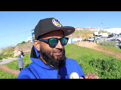 WE DIDNT PLAN ON GOING TO NAZARE - PORTUGAL