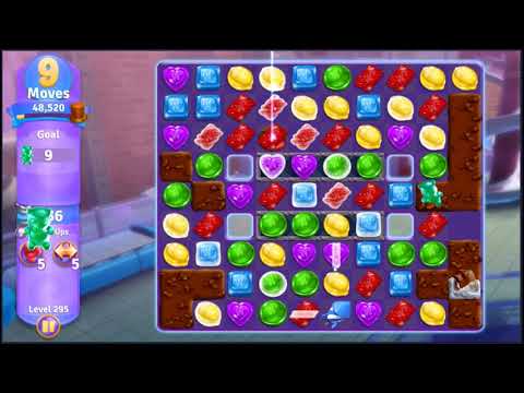 Wonka's World of Candy Level 295 - NO BOOSTERS + FULL STORY 🍫 | SKILLGAMING ✔️