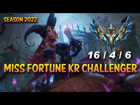 MISS FORTUNE vs TRISTANA ADC - KR Challenger