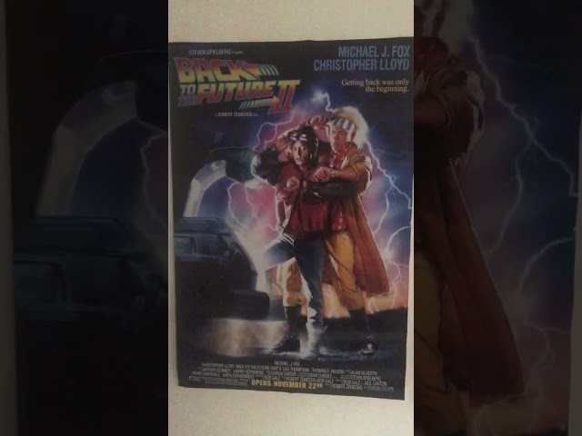 Vídeo relacionado con Back To The Future Camiseta para hombre con póster de película - - Large