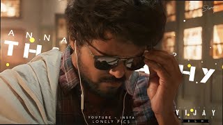 Download lagu Anna yaru ? Thalapathy 🔥 Vijay Master bgm 🎧 Lonely pics ❣️ mp3