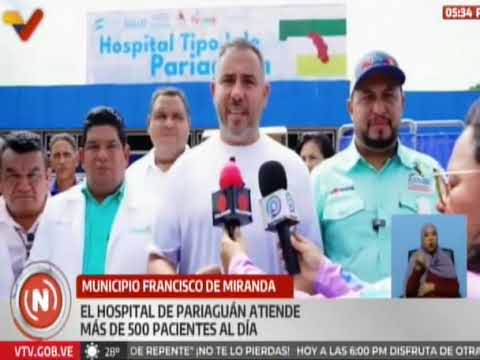 Anzoátegui Vital en el Hospital Tipo I de Pariaguán