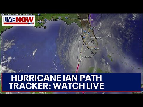 LIVE: Hurricane Ian path tracker -- Storm set to hit central Florida | LiveNOW from FOX