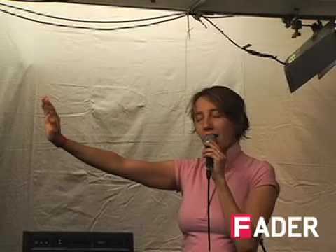 The Blow - Live @ the Fader Sideshow (Episode 6)