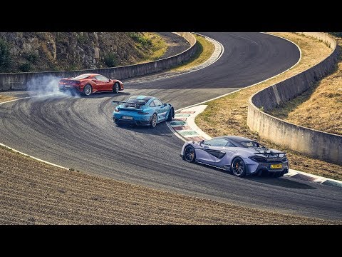 2018 Ferrari 488 Pista vs 2018 Porsche 911 GT2 RS vs 2019 McLaren 600LT