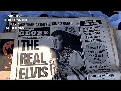 Oddity Archive: Episode 156.5 – Archive Thrifting #4: Elvis Sightings