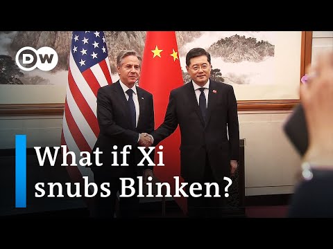Blinken in Beijing for talks amid high US-China tensions | DW News
