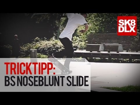 Skateboard Trick Tipp | How To BS Nosebluntslide mit Willow | skatedeluxe Skate Team |